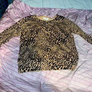 cheetah long sleeve shirt
